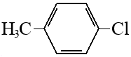1-метил-4-хлорбензол структурная формула